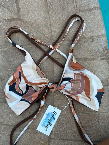 COASTAL PRINT -SELECT TOP STYLE-