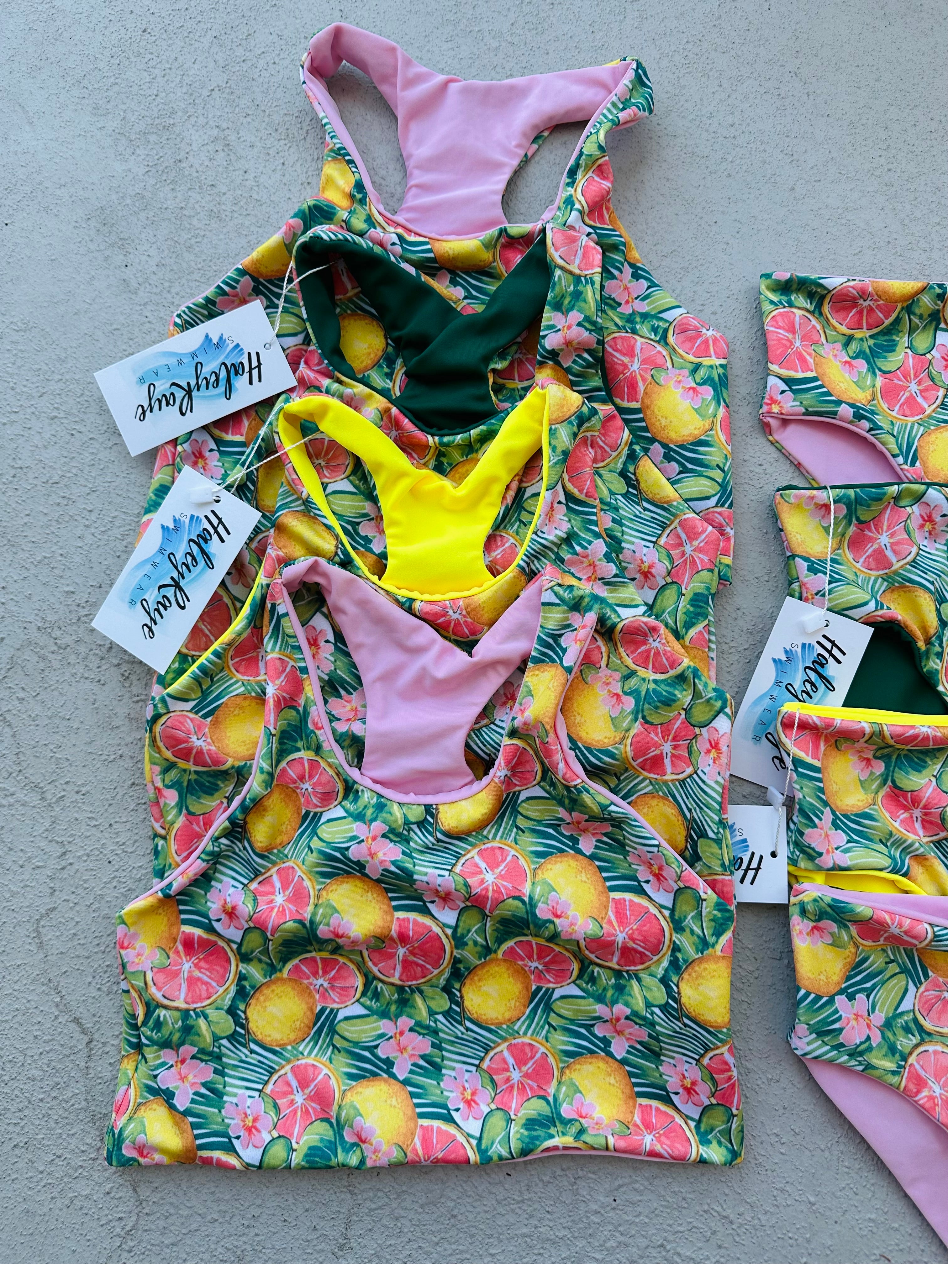 FRUITY PRINT: THE HARPER TOP