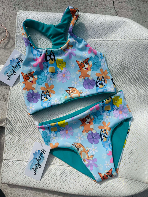 KIDS SWIM: BLUEY SET SIZE 3T