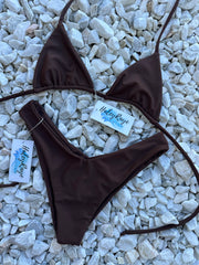 BROWN SOLID -SELECT BOTTOM STYLE-
