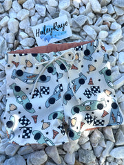 BOY SWIM SHORTS: FAST LANE