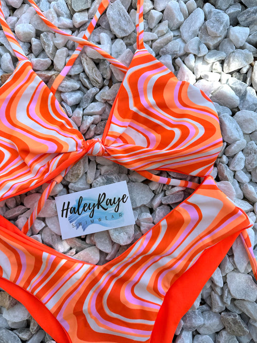 SUNKISSED PRINT -SELECT TOP STYLE-