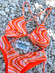 SUNKISSED PRINT -SELECT TOP STYLE-