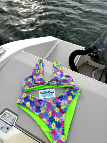 SPRING BLOOM PRINT -SELECT BOTTOM STYLE-
