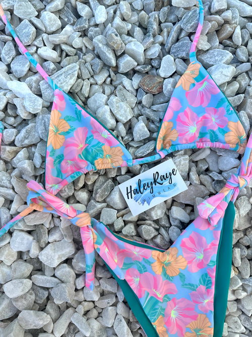ISLANDER PRINT -SELECT TOP STYLE-