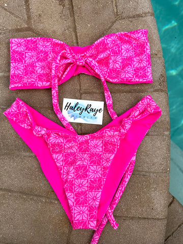 POOLSIDE PRINT -SELECT BOTTOM STYLE-