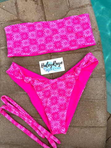 POOLSIDE PRINT -SELECT BOTTOM STYLE-