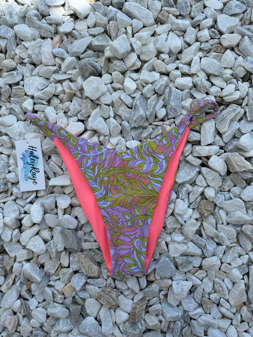 PINK PAISLEY LOLA BOTTOM: MEDIUM