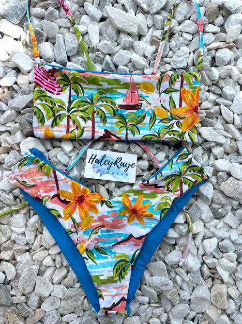 SAIL AWAY PRINT -SELECT TOP STYLE-