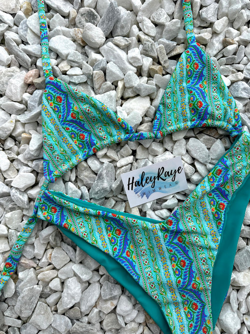 SEA BREEZE PRINT -SELECT TOP STYLE-