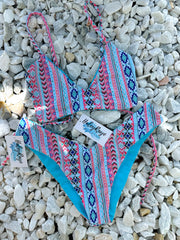RIVIERA LIMITED AZTEC PRINT: THE COCO BOTTOM